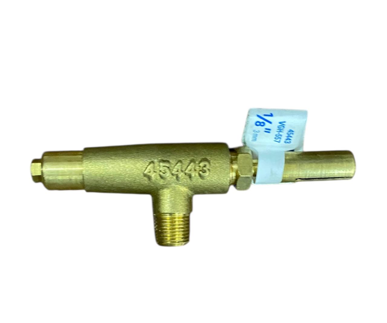 Valvula Horizontal 1/8 De Gas